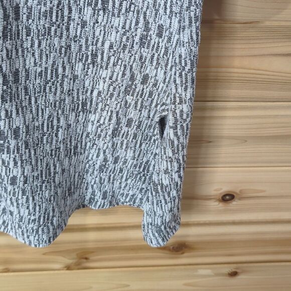 Parsley & Sage Top Womens Medium Gray Button Front Tunic - Picture 5 of 10